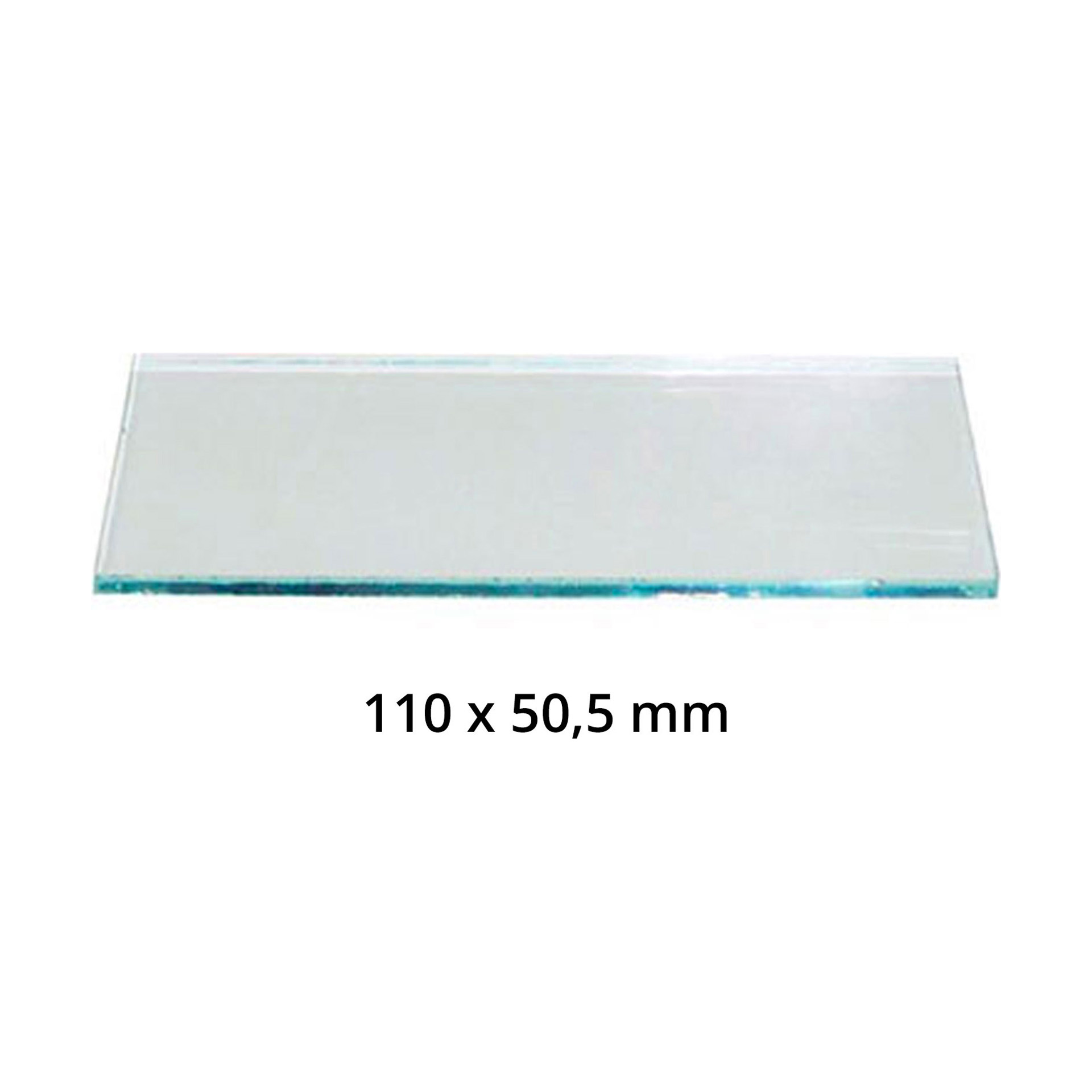 Vidro Máscara Soldar Transparente - 110x50,5 mm