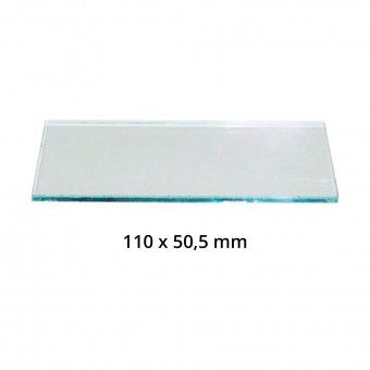 Vidro Mscara Soldar Transparente - 110x50,5 mm