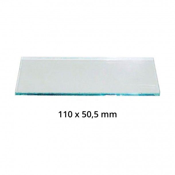 Vidro Mscara Soldar Transparente - 110x50,5 mm