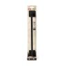 Toalheiro Nero 50cm Inox Preto Tatay