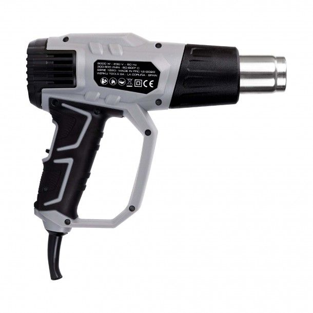 Pistola de Ar Quente 2000W WK402070 Werku Pistola de Ar Quente 2000W WK402070 Werku