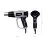 Pistola de Ar Quente 2000W WK402070 Werku Pistola de Ar Quente 2000W WK402070 Werku