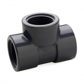 T Roscado PVC