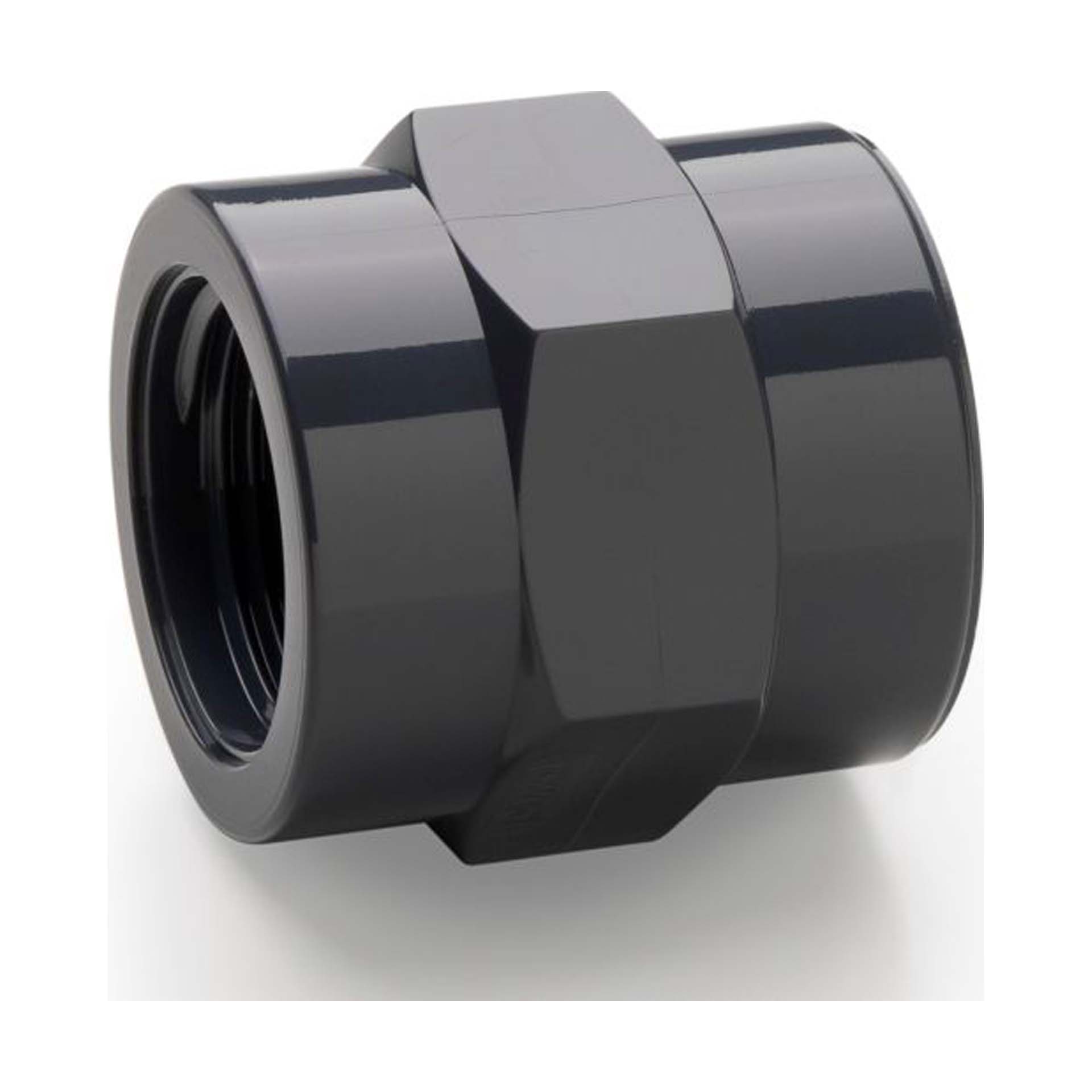 União Fêmea Fêmea Roscado PVC