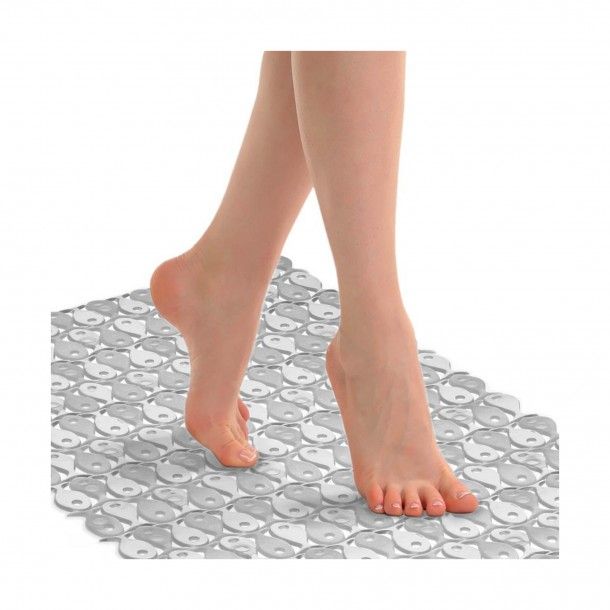 Tapete Antiderrapante Transparente 54x54cm Tapete Antiderrapante Transparente 54x54cm