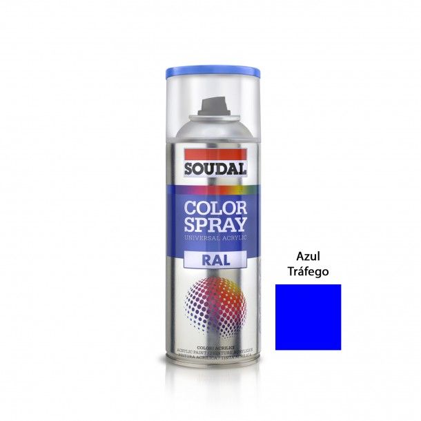 Spray Multisuperfícies RAL Soudal 400ml Spray Multisuperfícies RAL Soudal 400ml