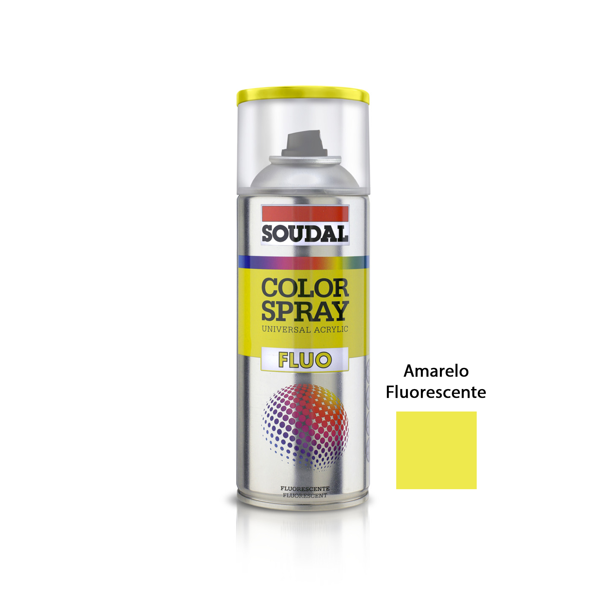 Spray Multisuperfícies Fluorescente Soudal 400ml