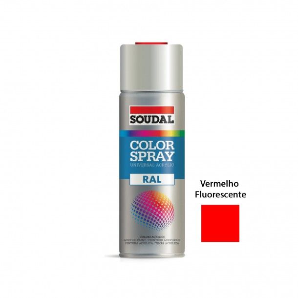 Spray Multisuperfícies RAL Soudal 400ml Spray Multisuperfícies RAL Soudal 400ml