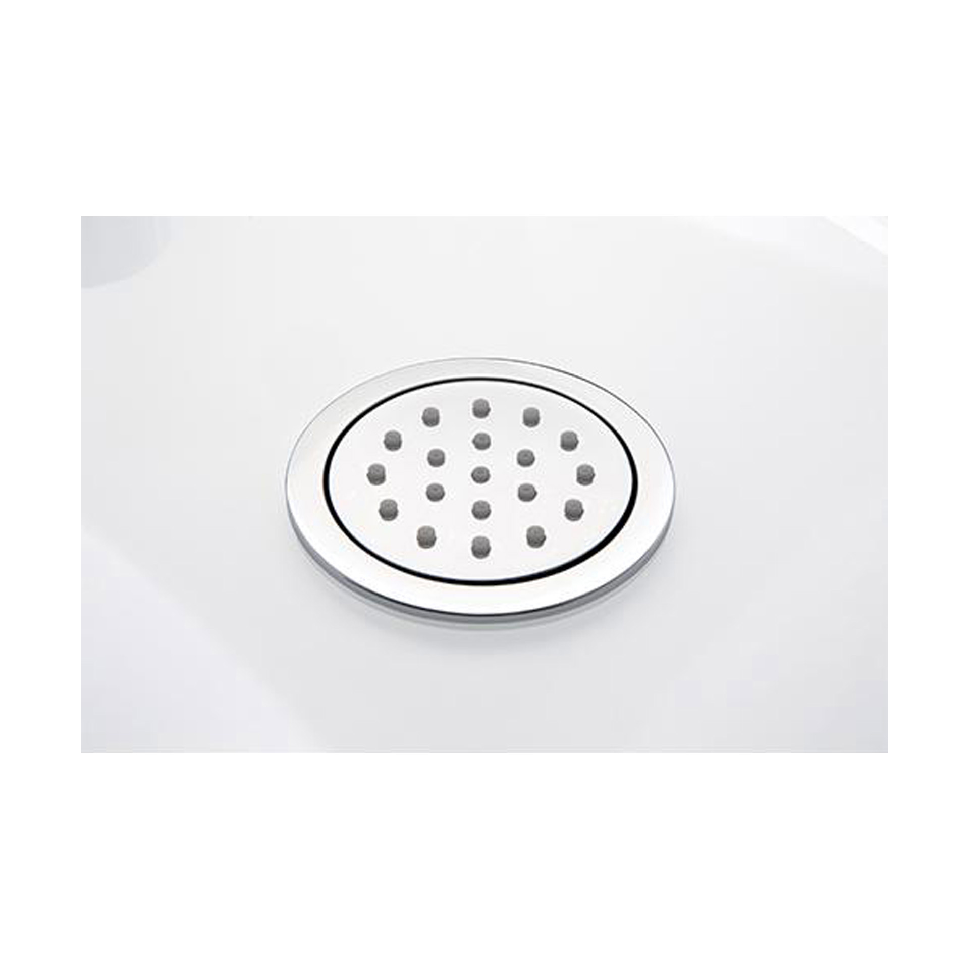 Coluna Duche Tous Vidro e Alumínio Branco