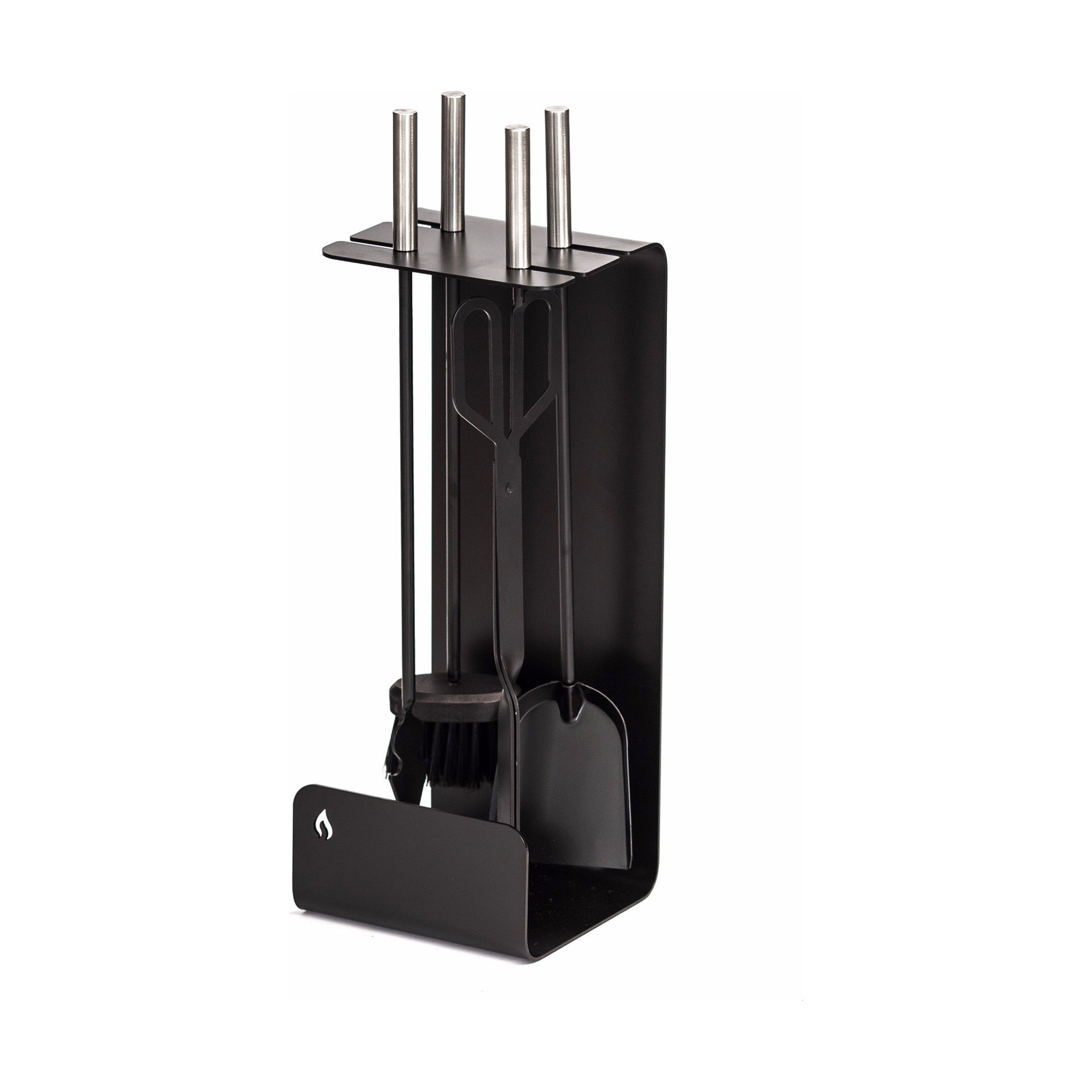 Conjunto para Lareira Chapa Preto