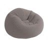 Puff Insuflvel Redondo 71cm Cinza BestWay
