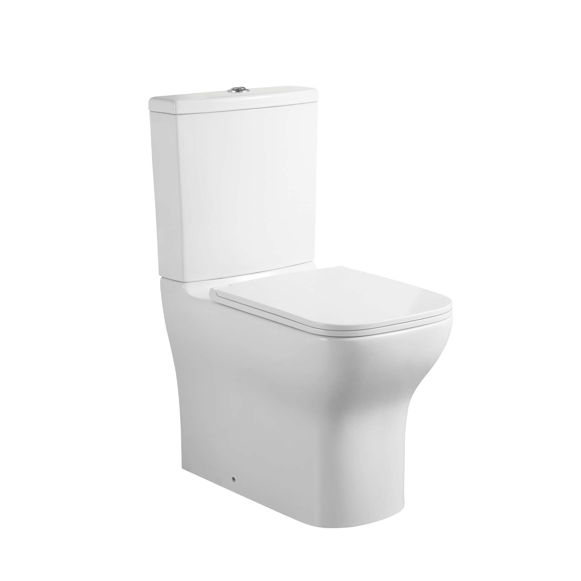 Conjunto Sanita BTW Style S + Tanque + Tampo Slim Soft Close Branco Cifial