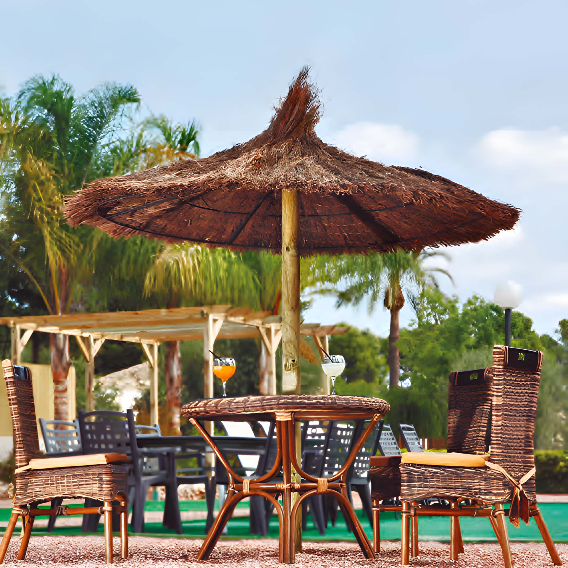 Guarda-Sol de Palha Urze 200x250cm Catral