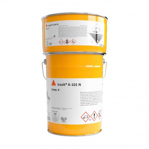 Resina Epxi Estrutural A+B Icosit K 101 N Sika 5kg