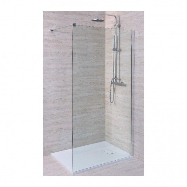Painel de Duche Itlia Cromado 118-120x195cm Sivassano