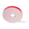Fita Dupla Face 19mm 10M Espuma Branca