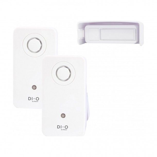 Campainha Sem Fios Com 2 Recetores DiO Campainha Sem Fios Com 2 Recetores DiO