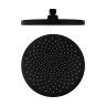 Chuveiro de Teto 1 Jato Lisboa 235mm Preto Mate AFJ Chuveiro de Teto 1 Jato Lisboa 235mm Preto Mate AFJ