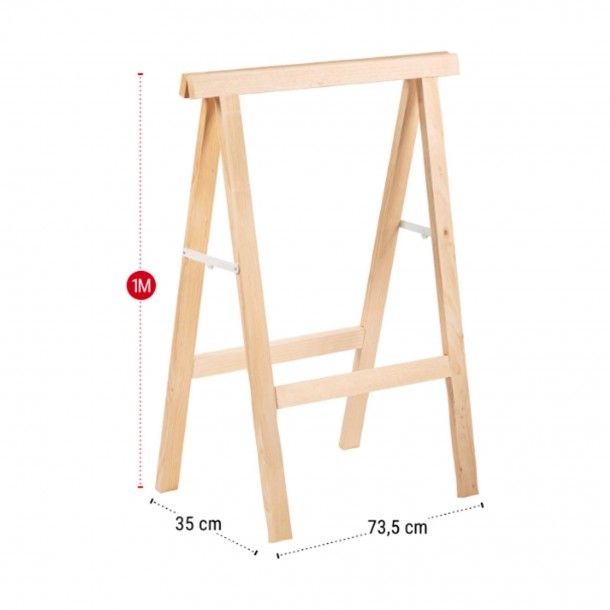 Cavalete 480x1000x735mm Madeira Astigarraga Cavalete 480x1000x735mm Madeira Astigarraga