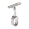 Suporte Varão Teto Central 70mm 30x15mm Zamak Níquel Blister 2 Suporte Varão Teto Central 70mm 30x15mm Zamak Níquel Blister 2