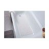 Tapete Antiderrapante 96x36cm Branco Tatay Tapete Antiderrapante 96x36cm Branco Tatay