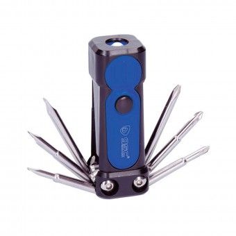 Lanterna LED Multiusos com Chaves ABS Pilhas 10Lm