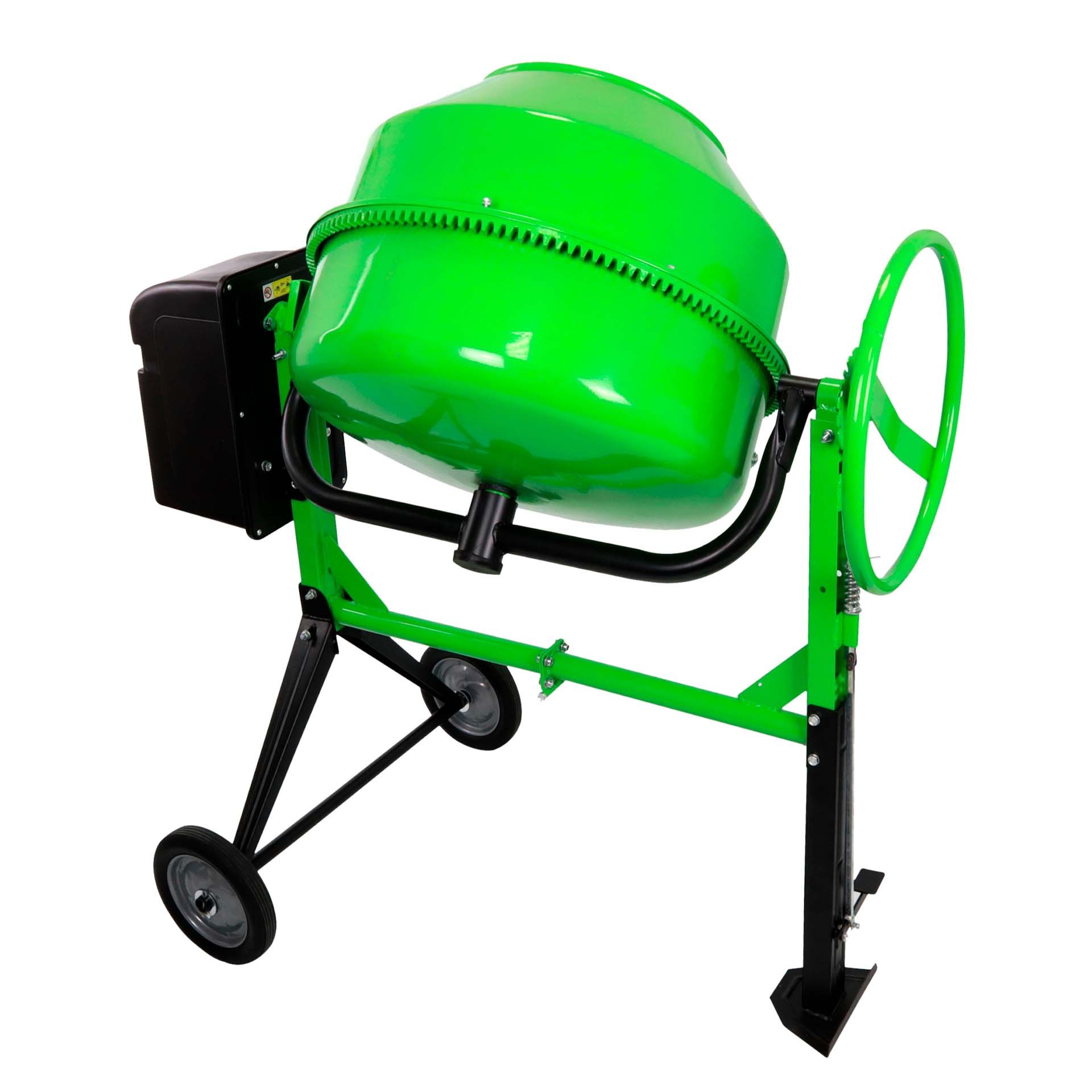 Betoneira Elétrica com Travão e Pedal 180L 800W 220V Saurium