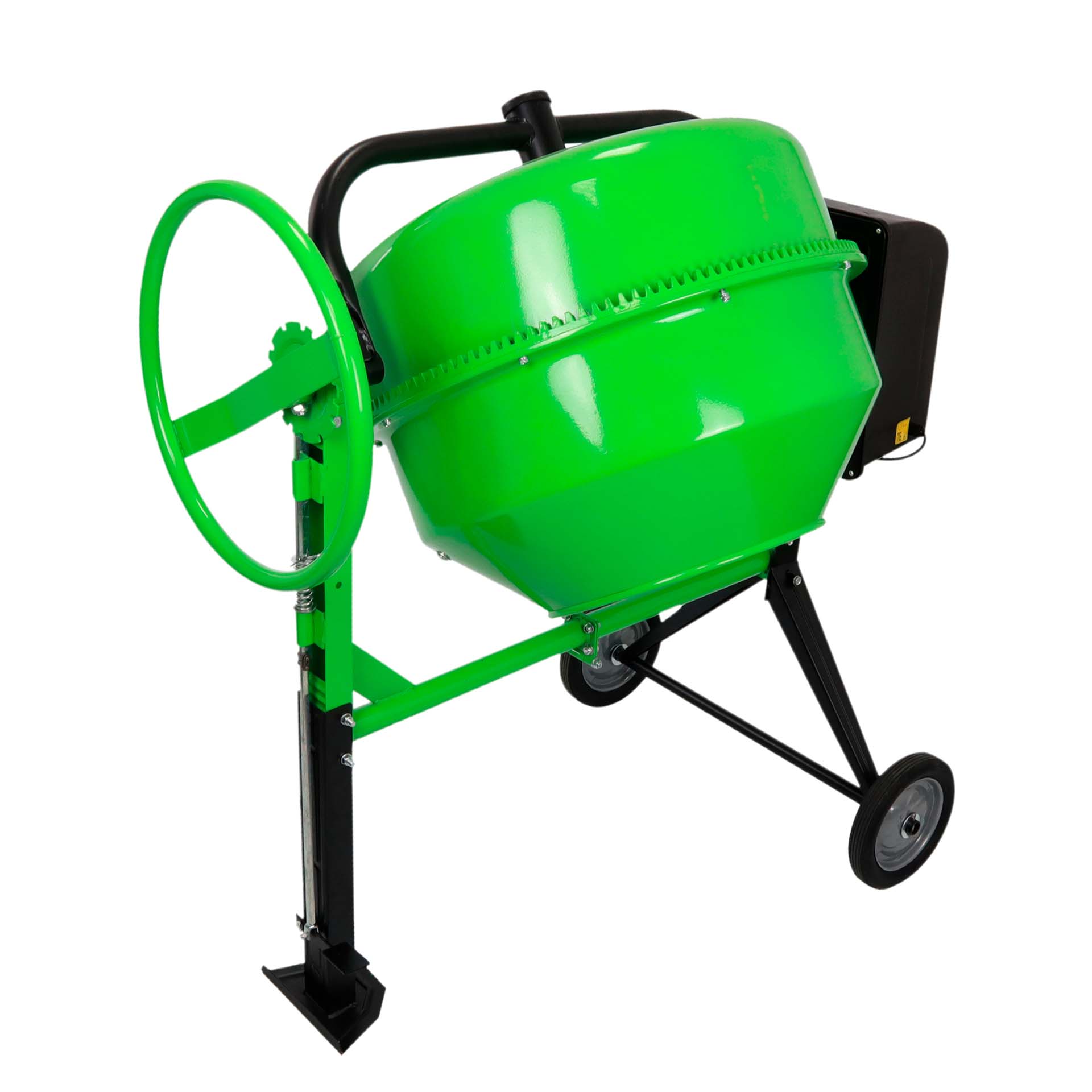 Betoneira Elétrica com Travão e Pedal 180L 800W 220V Saurium