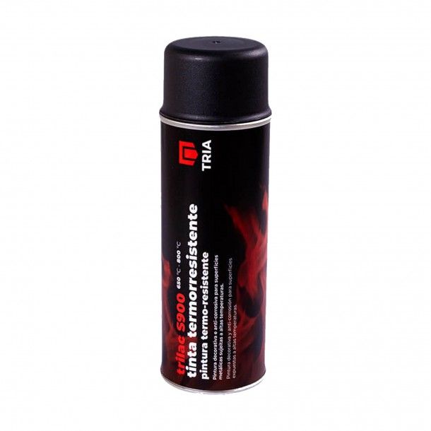 Tinta Alta Temperatura Spray Cinza 100mL