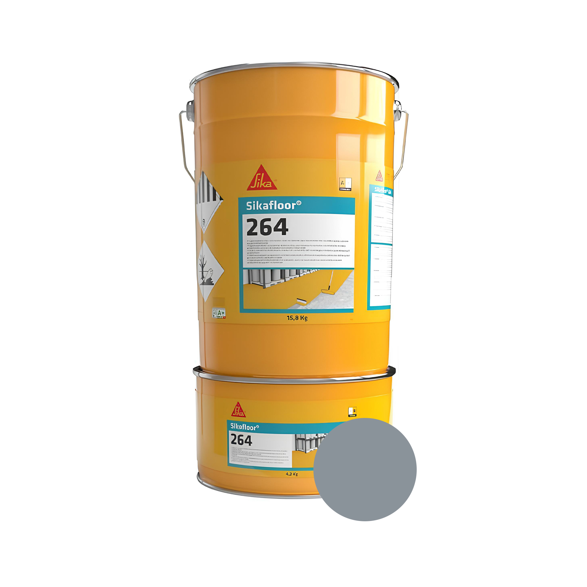 Tinta Epóxi Base Solvente A+B SikaFloor 264 20kg