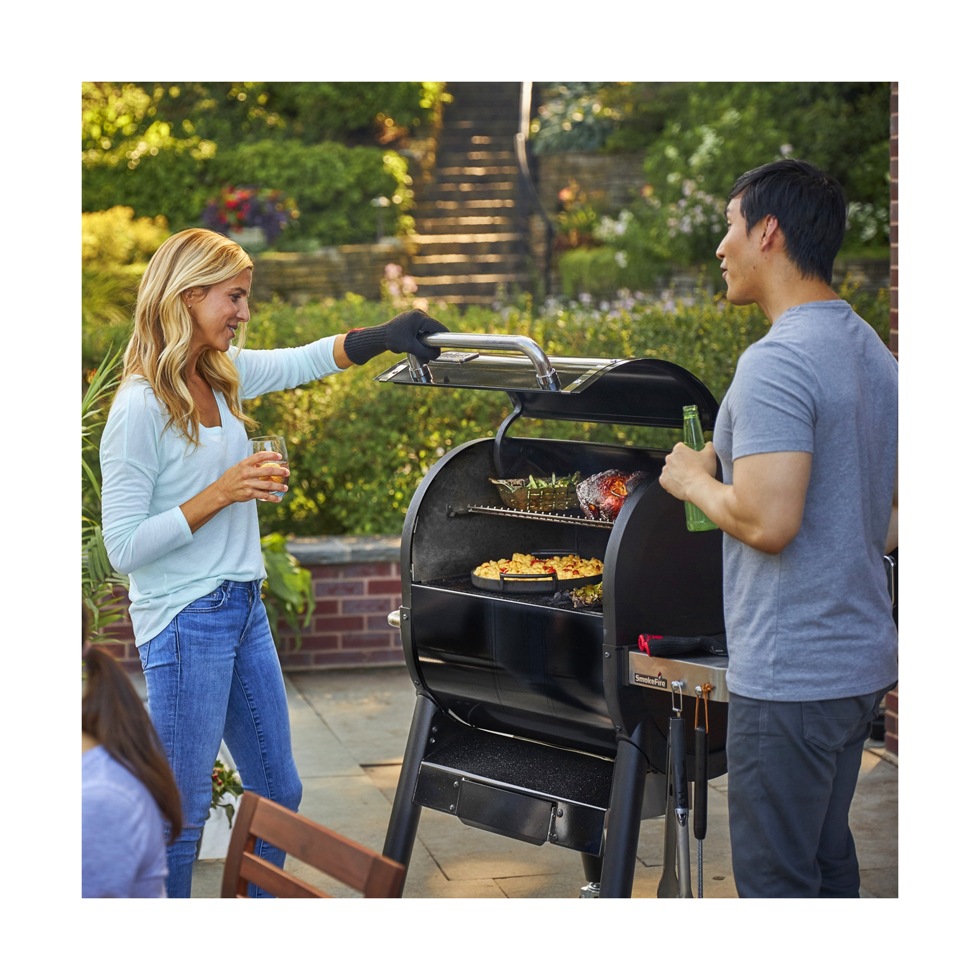 Grelhador Weber a Pellets Smokefire EX4 GBS