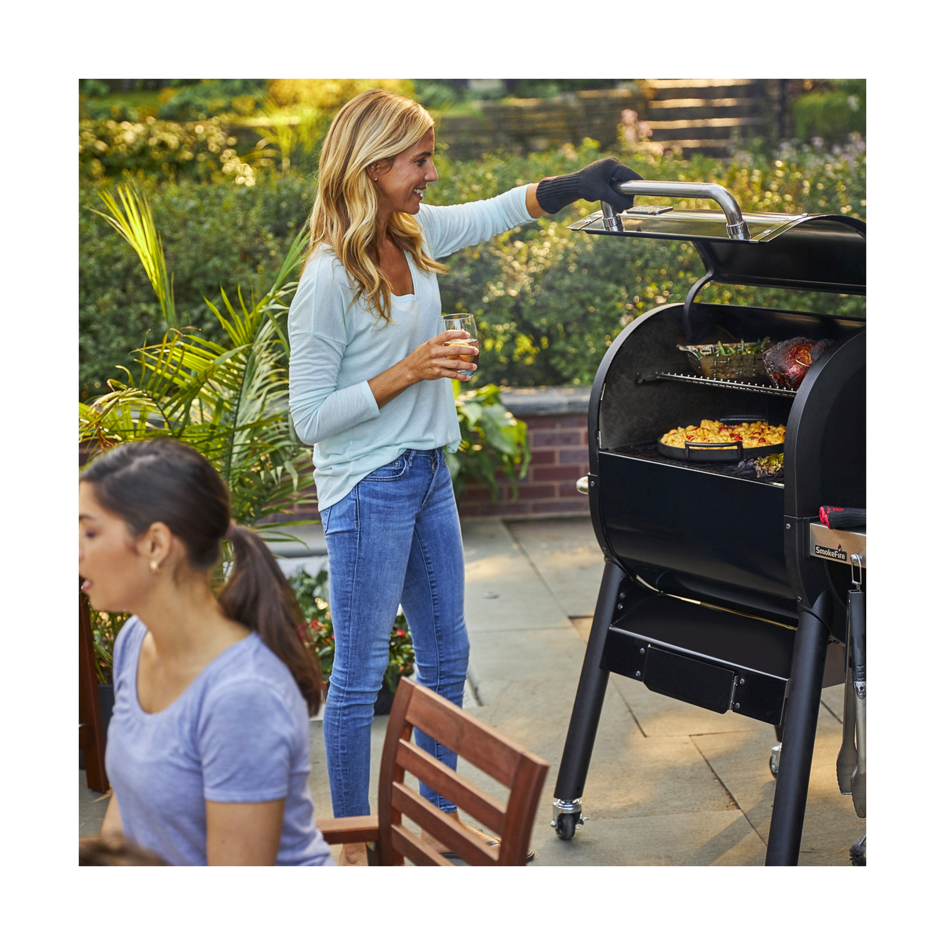 Grelhador Weber a Pellets Smokefire EX4 GBS