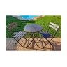 Conjunto Mesa Redonda 60cm e 2 Cadeiras Jardim Conjunto Mesa Redonda 60cm e 2 Cadeiras Jardim