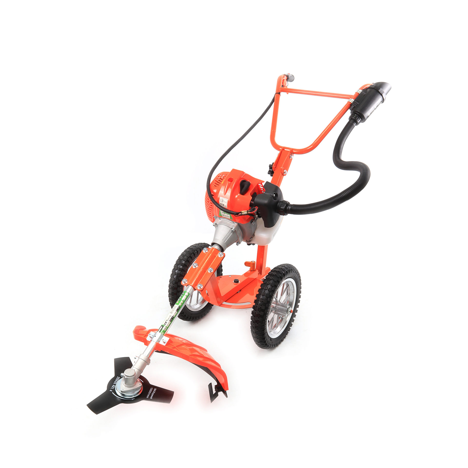 Roçadora com Rodas Pega Dupla 52cc 2T Mader