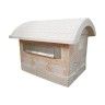Caixa de Correio em Pedra com Telhado Redondo 34x39x30cm ACB