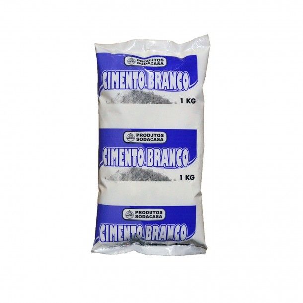 Cimento Portland Branco 1Kg