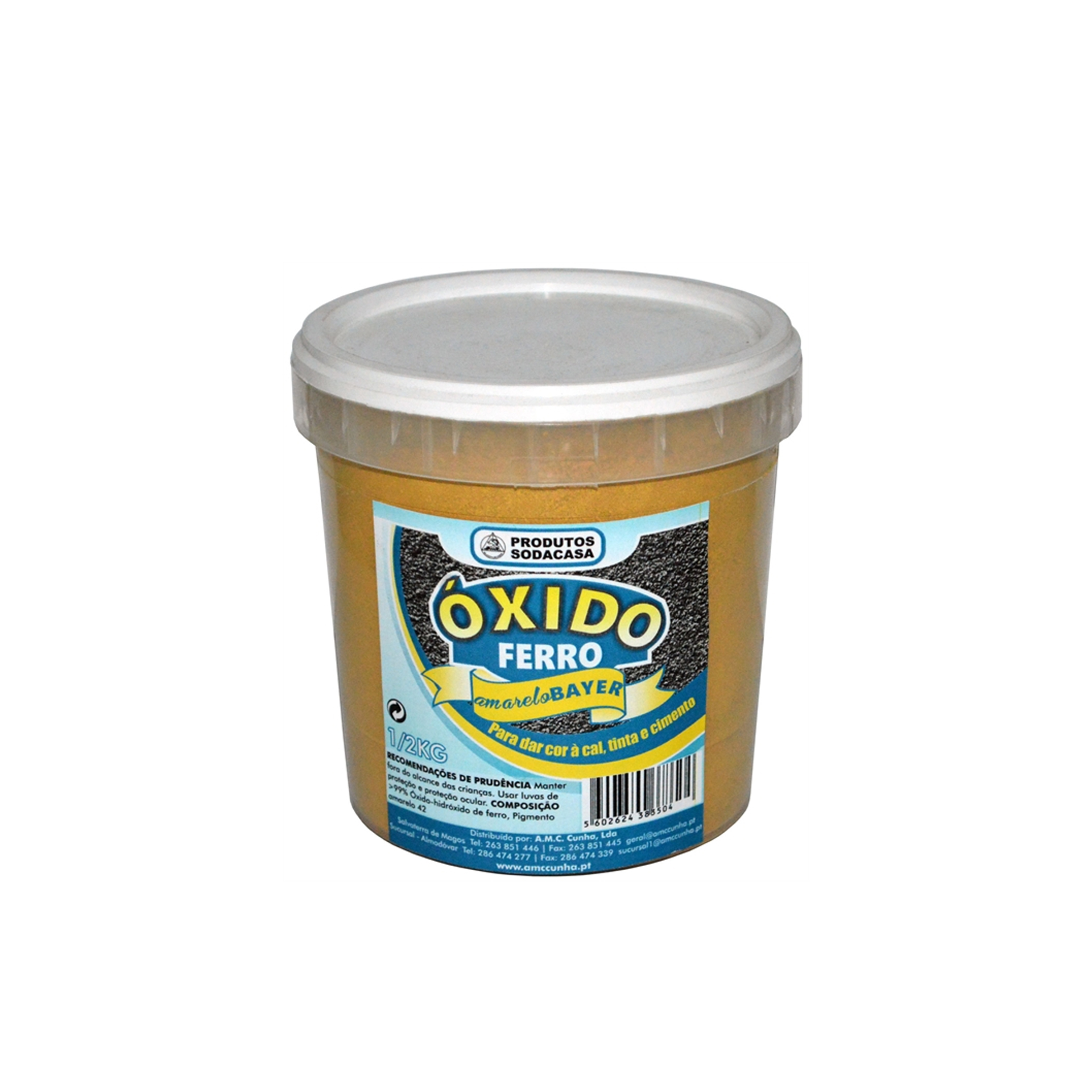 Óxido Ferro Amarelo Metálico Bayer 50g