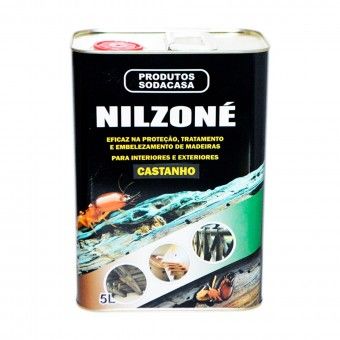 Tratamento de Madeiras Castanho 5L Nilzone