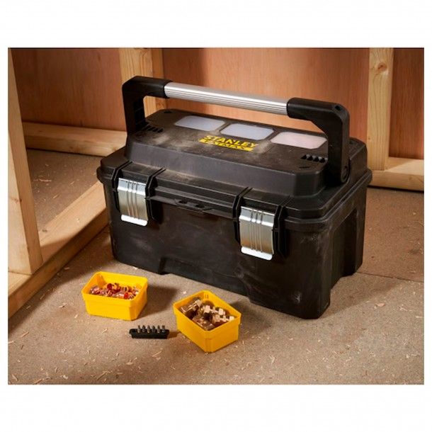 Caixa de Ferramenta 51x30x27cm Fatmax FMST1-75792 Stanley Caixa de Ferramenta 51x30x27cm Fatmax FMST1-75792 Stanley