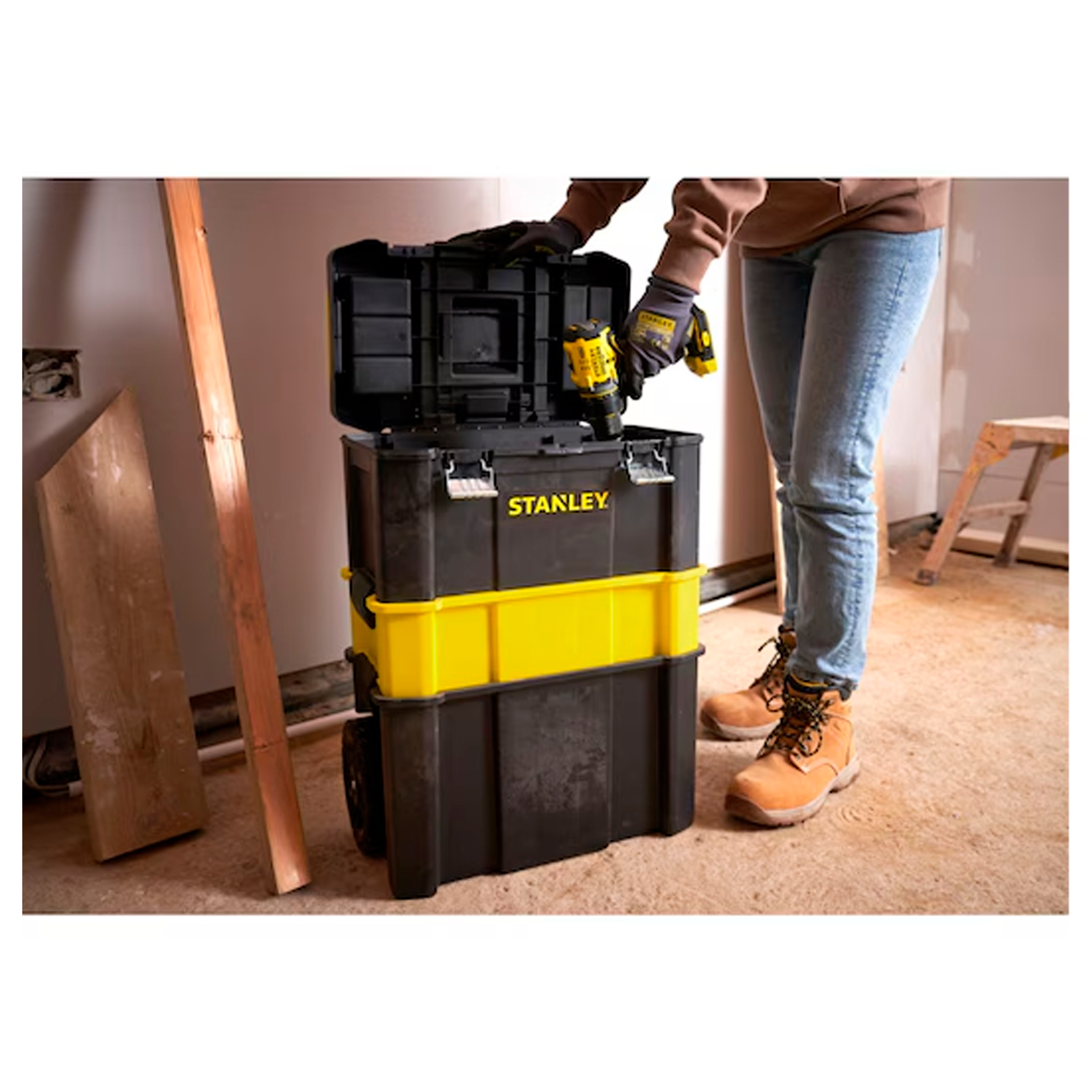 Troley para Ferramentas 63x46x28cm STST1-80151 Stanley