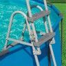 Escada para Piscina de Ferro e Plástico 122cm BestWay Escada para Piscina de Ferro e Plástico 122cm BestWay