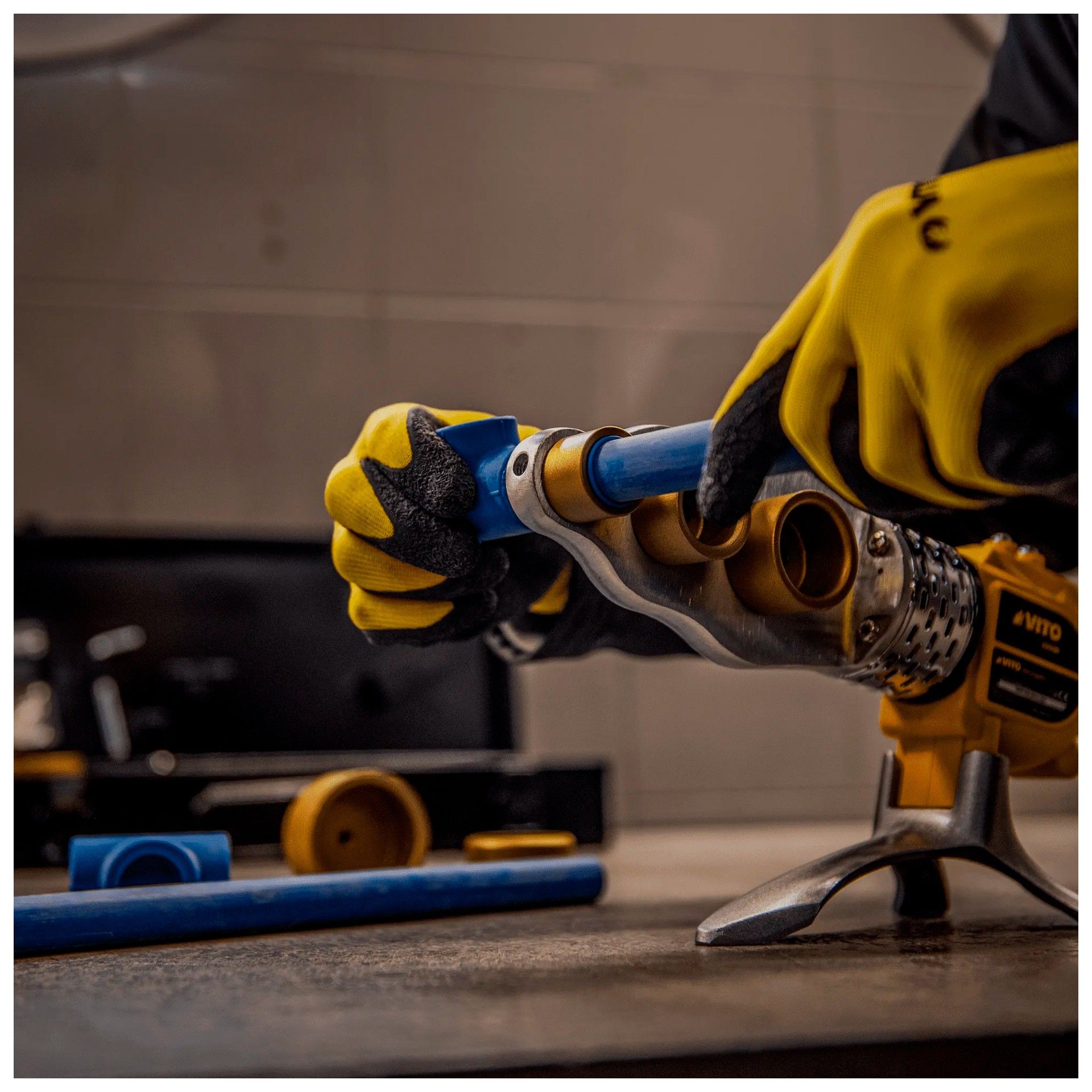 Polifusora Tubo 20-63mm 1500W Vito