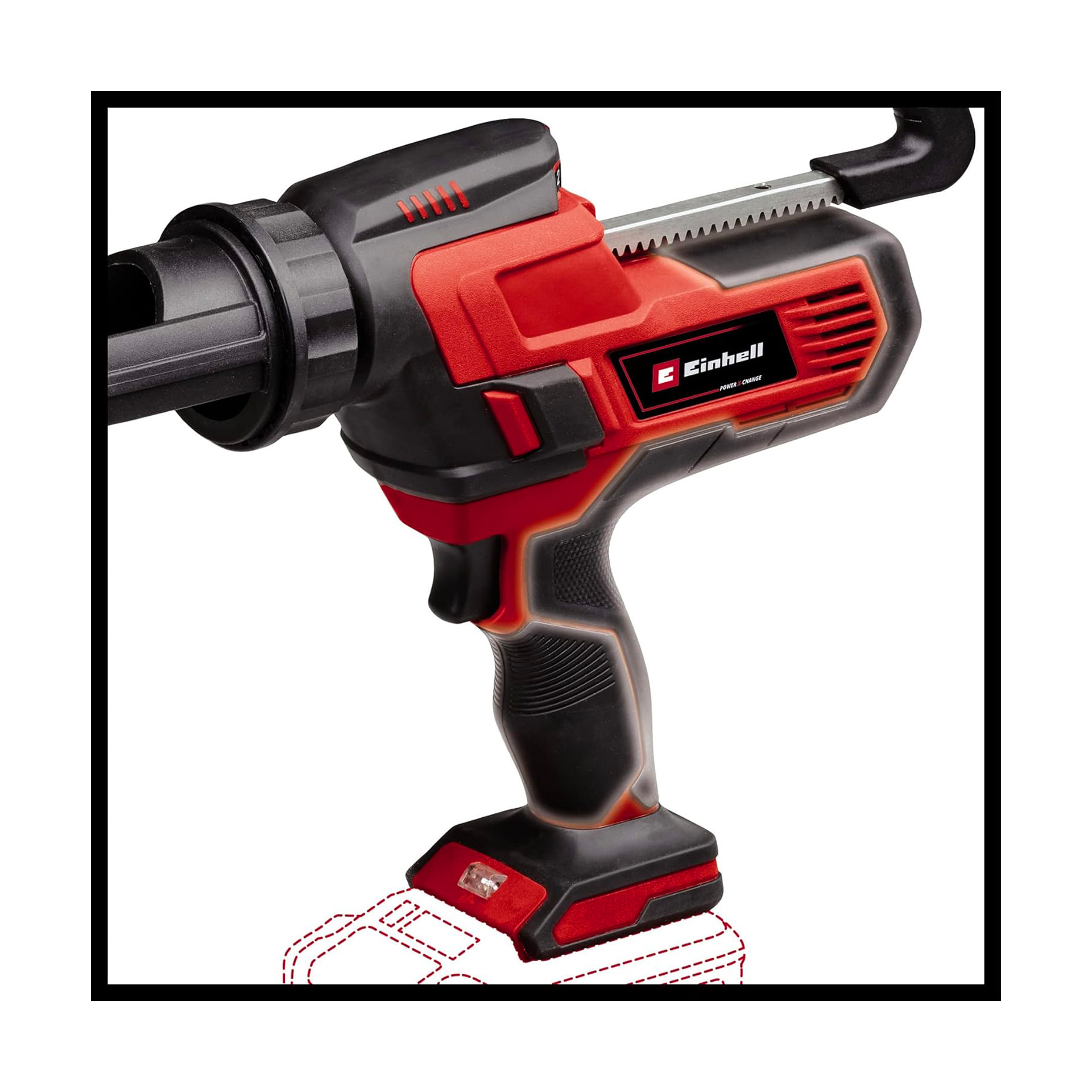 Pistola de Cartucho sem Bateria 310ml 18V TE-SG 18/10 Li-Solo Einhell