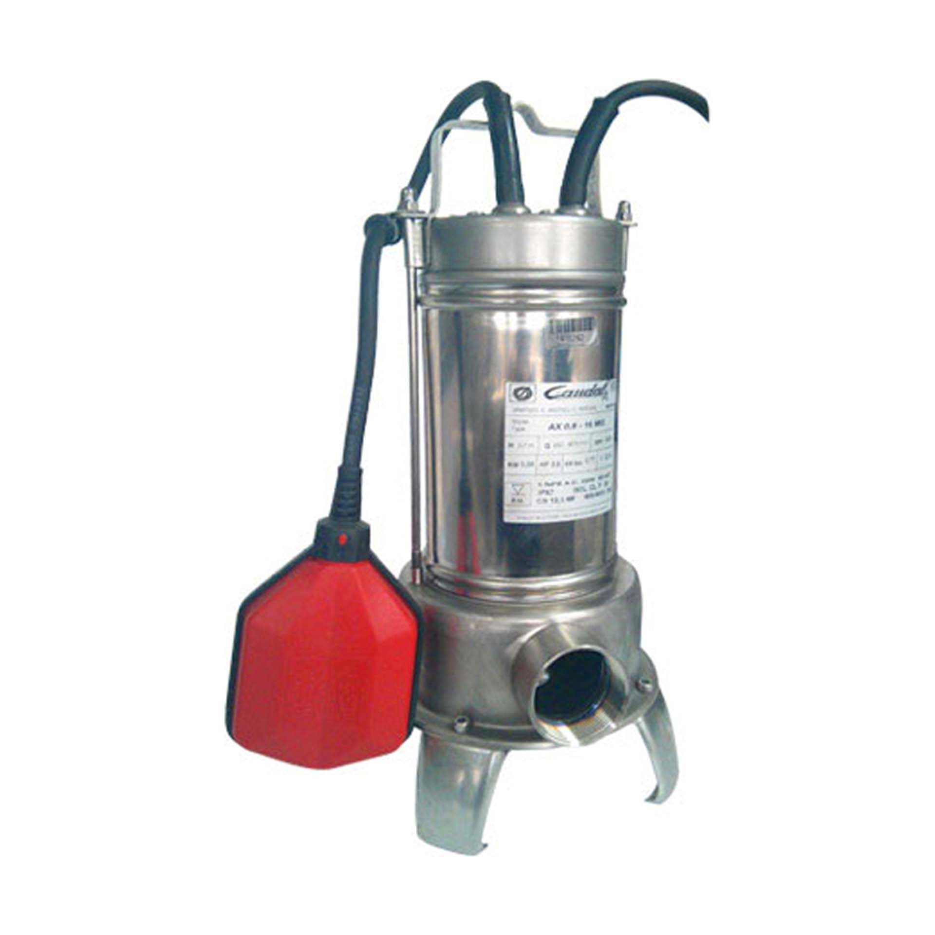 Bomba Submersível de Águas Sujas AX 0,8-15MG 1”1/2 0,8HP 220V