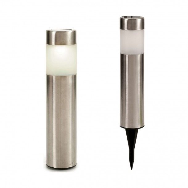 Candeeiro Solar Cilndrico para Exterior