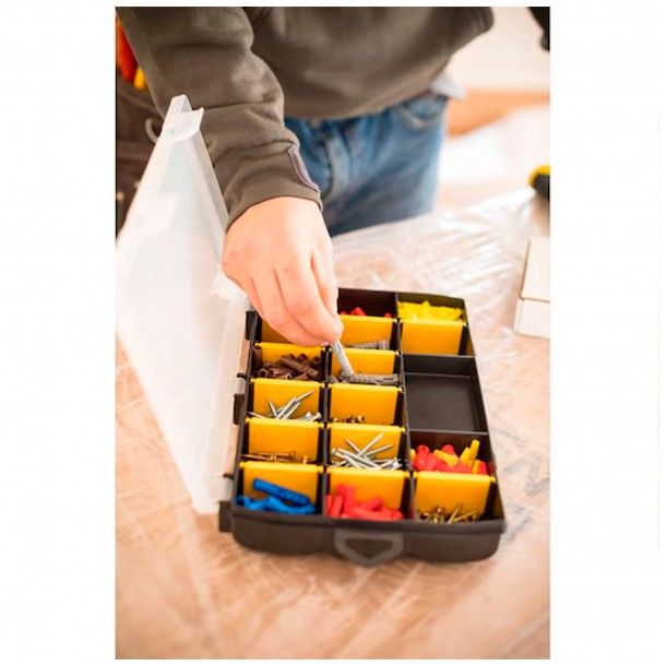 Organizador Básico 17 Divisórias STST81680-1 Stanley Organizador Básico 17 Divisórias STST81680-1 Stanley