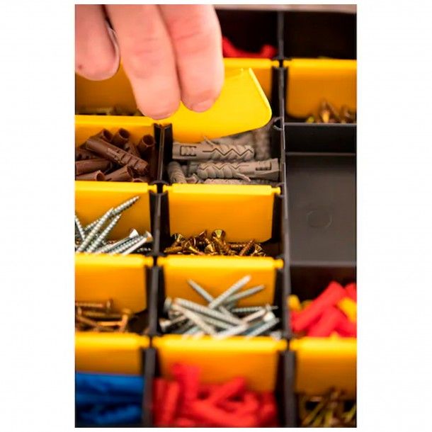 Organizador Básico 17 Divisórias STST81680-1 Stanley Organizador Básico 17 Divisórias STST81680-1 Stanley