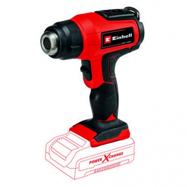 Pistola de Ar Quente sem Fio 18V sem Bateria TE-HA 18 L Einhell