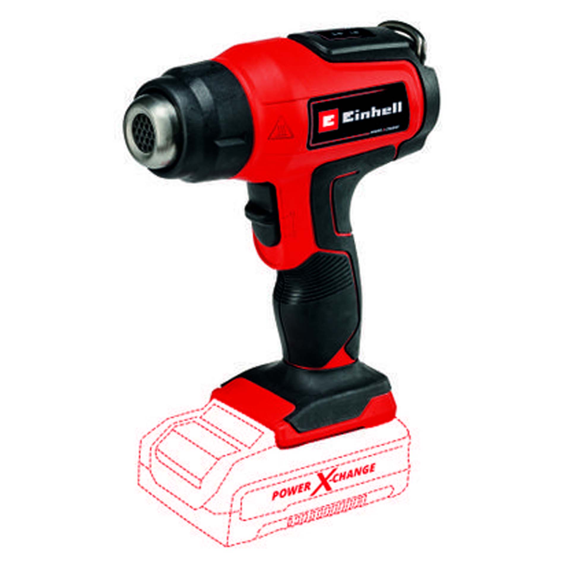 Pistola de Ar Quente sem Fio 18V sem Bateria TE-HA 18 L Einhell