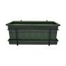 Floreira Plstico com Suporte Verde - 40 cm